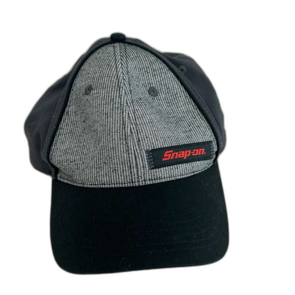 K-Products Cap Hat Unisex Snapback Black Gray Headwear Snap-On Tools - Picture 8 of 8